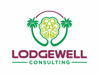 LodgeWell Consulting logo design by veter