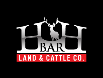 HbarH   Land and Cattle Co. logo design by bluespix