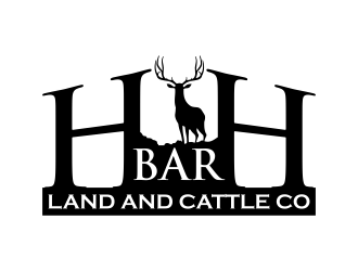 HbarH   Land and Cattle Co. logo design by Kruger