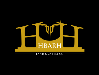 HbarH   Land and Cattle Co. logo design by ndndn