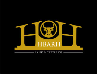 HbarH   Land and Cattle Co. logo design by ndndn