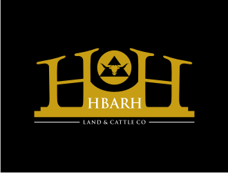HbarH   Land and Cattle Co. logo design by ndndn