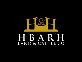 HbarH   Land and Cattle Co. logo design by ndndn