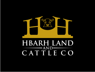 HbarH   Land and Cattle Co. logo design by ndndn