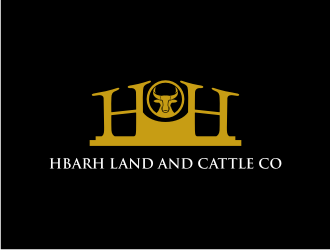 HbarH   Land and Cattle Co. logo design by ndndn
