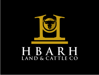 HbarH   Land and Cattle Co. logo design by ndndn