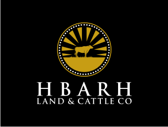 HbarH   Land and Cattle Co. logo design by ndndn