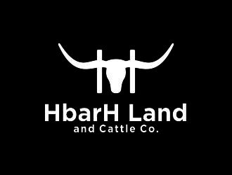 HbarH   Land and Cattle Co. logo design by indomie_goreng