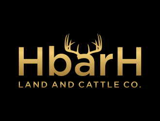 HbarH   Land and Cattle Co. logo design by christabel