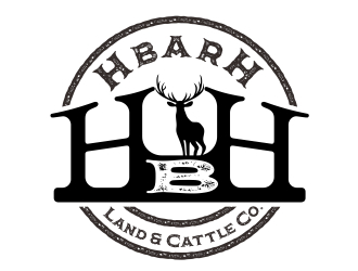 HbarH   Land and Cattle Co. logo design by aura