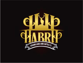 HbarH   Land and Cattle Co. logo design by achang