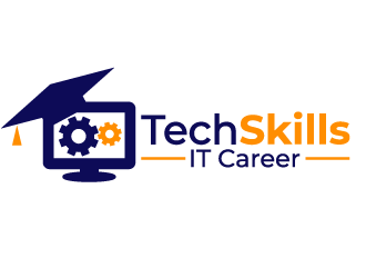 TechSkills IT Career logo design by kgcreative