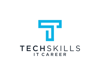TechSkills IT Career logo design by valace