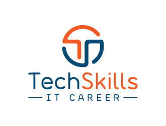 TechSkills IT Career logo design by akilis13