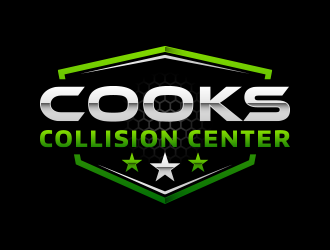 Cooks Collision Center logo design by lexipej