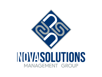 Nova Solutions Management Group logo design by axel182