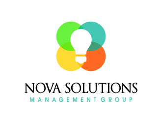 Nova Solutions Management Group logo design by JessicaLopes