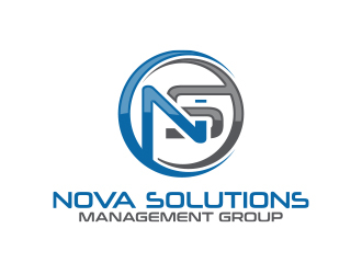 Nova Solutions Management Group logo design by MarkindDesign