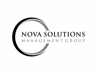 Nova Solutions Management Group logo design by ozenkgraphic