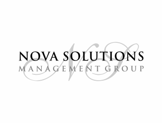 Nova Solutions Management Group logo design by ozenkgraphic