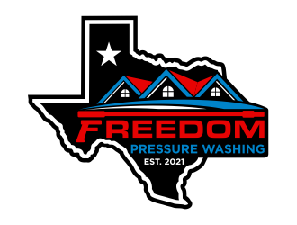 Freedom Pressure Washing logo design by cintoko