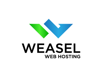 Weasel Web Hosting logo design by bigboss