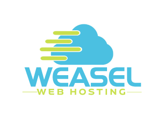 Weasel Web Hosting logo design by ElonStark