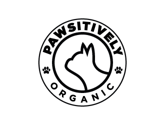 Pawsitively Organic logo design by jonggol