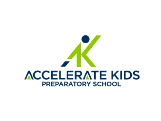Accelerate Kids Preparatory School logo design by Foxcody