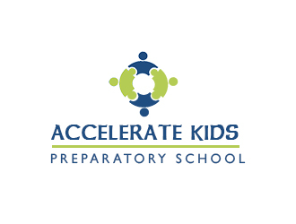 Accelerate Kids Preparatory School logo design by bougalla005