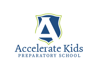 Accelerate Kids Preparatory School logo design by fawadyk