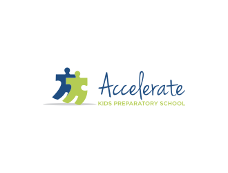 Accelerate Kids Preparatory School logo design by luckyprasetyo