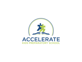 Accelerate Kids Preparatory School logo design by luckyprasetyo