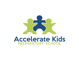 Accelerate Kids Preparatory School logo design by nona