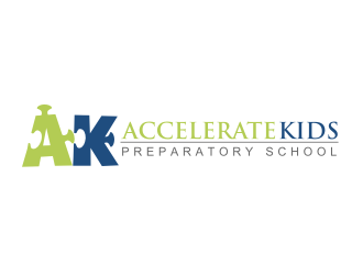 Accelerate Kids Preparatory School logo design by coco