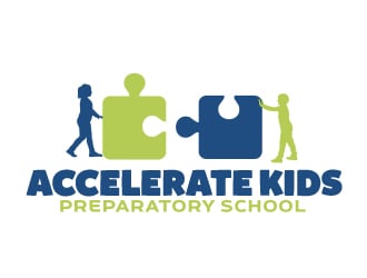 Accelerate Kids Preparatory School logo design by ElonStark