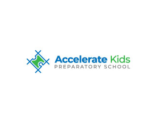 Accelerate Kids Preparatory School logo design by semuasayangeko2