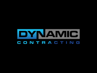 Dynamic Contracting logo design by luckyprasetyo