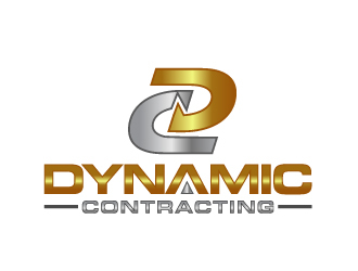 Dynamic Contracting logo design by Foxcody