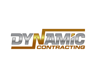 Dynamic Contracting logo design by Foxcody