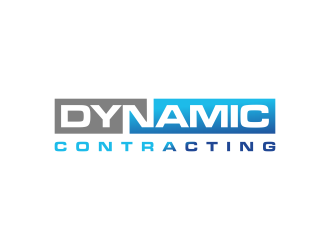Dynamic Contracting logo design by luckyprasetyo