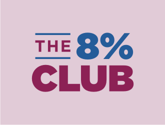 tHE 8% CLUB logo design by GemahRipah