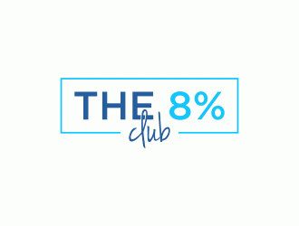 tHE 8% CLUB logo design by SelaArt