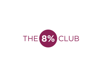 tHE 8% CLUB logo design by arturo_