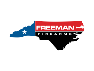 Freeman Firearms logo design by oke2angconcept