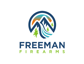 Freeman Firearms logo design by Rizqy