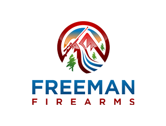 Freeman Firearms logo design by Rizqy