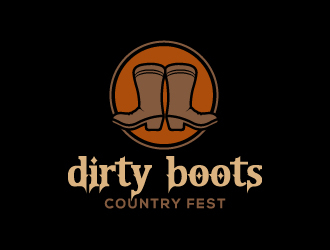 Dirty Boots Country Fest logo design by pambudi