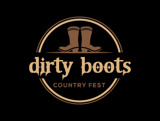 Dirty Boots Country Fest logo design by pambudi