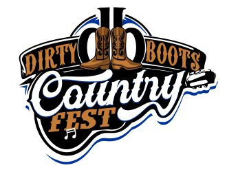 Dirty Boots Country Fest logo design by veron